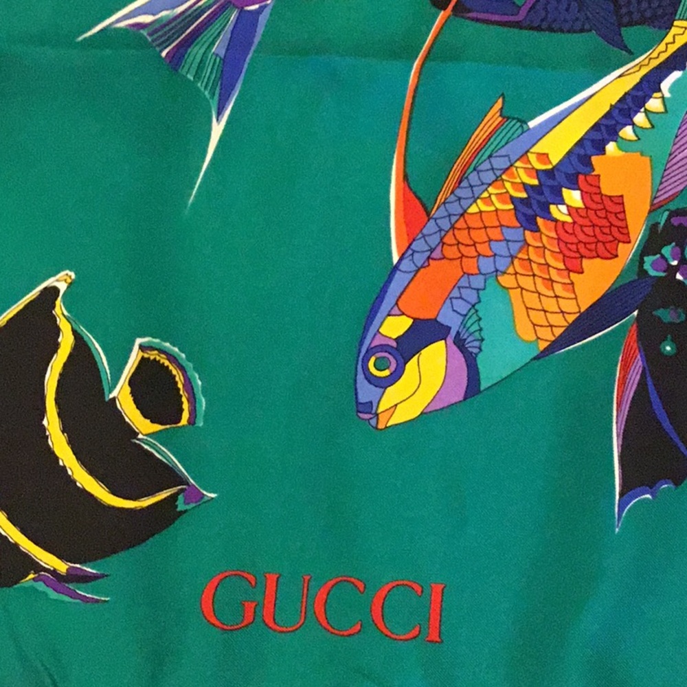 Gucci silk scarf - 34 x 34
